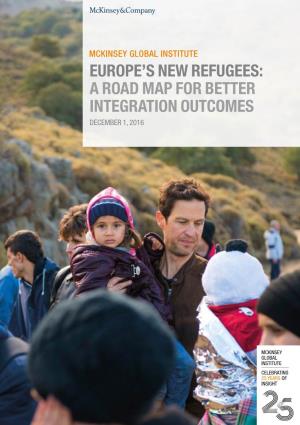 A Road Map for Integrating Europes Refugees