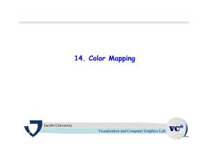 14. Color Mapping