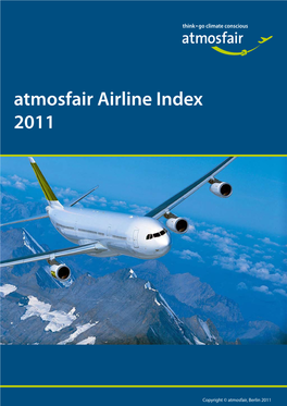 Atmosfair Airline Index 2011