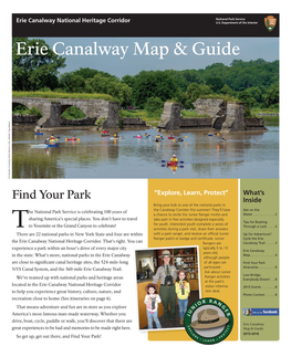 Erie Canalway Map & Guide