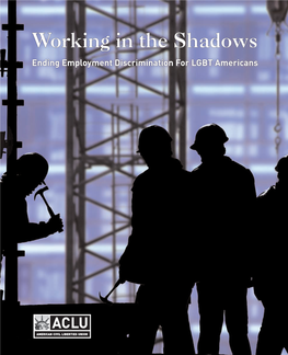 Working in the Shadows: Ending Employment Discrimination for LGBT Americans