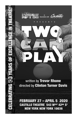 Two Can Play Playbill