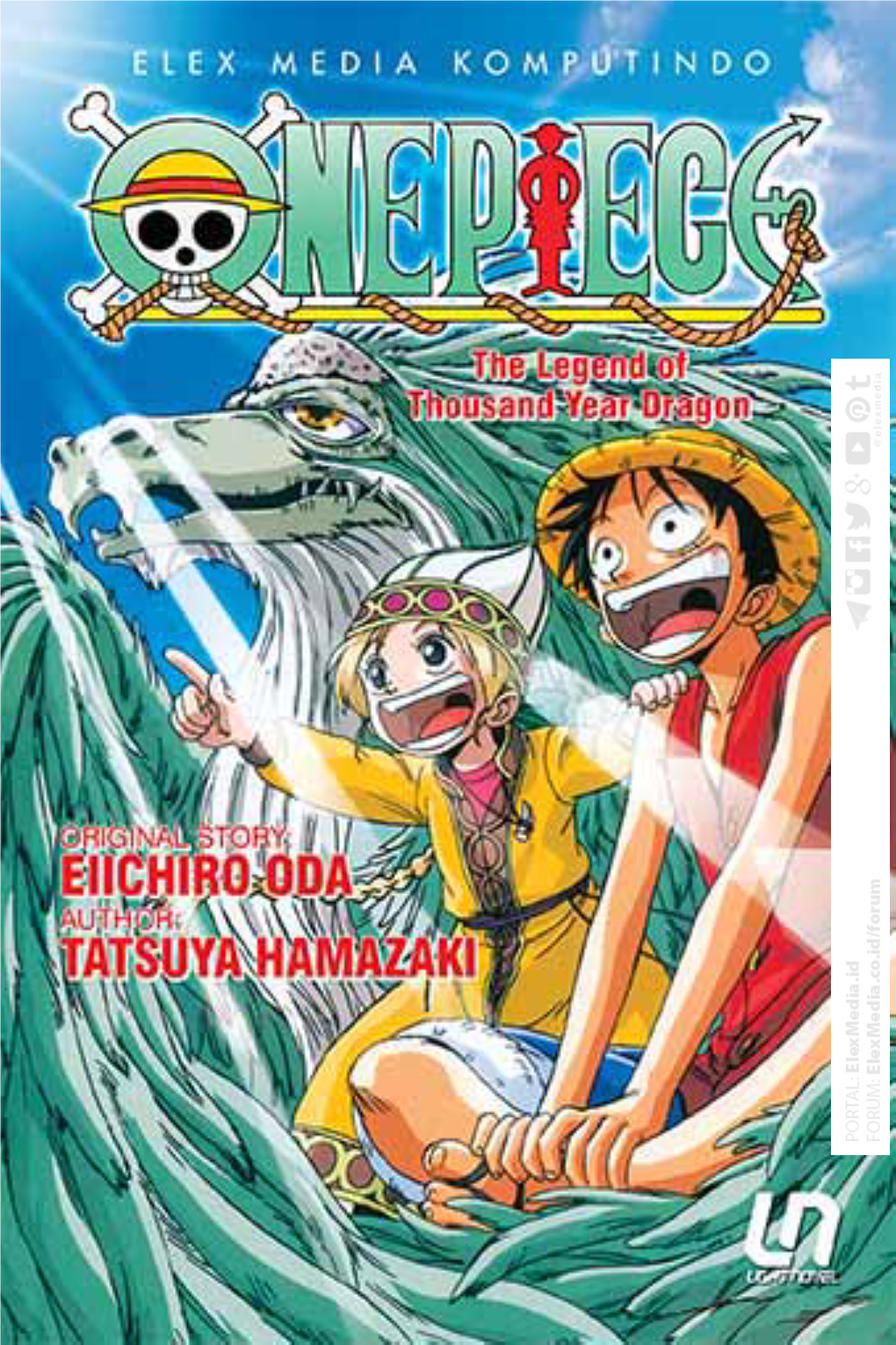 Light Novel One Piece: the Legend of Thousand Year Dragon