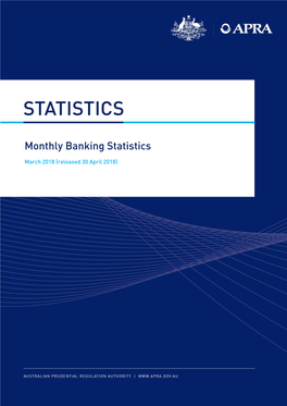 Monthly Banking Statistics