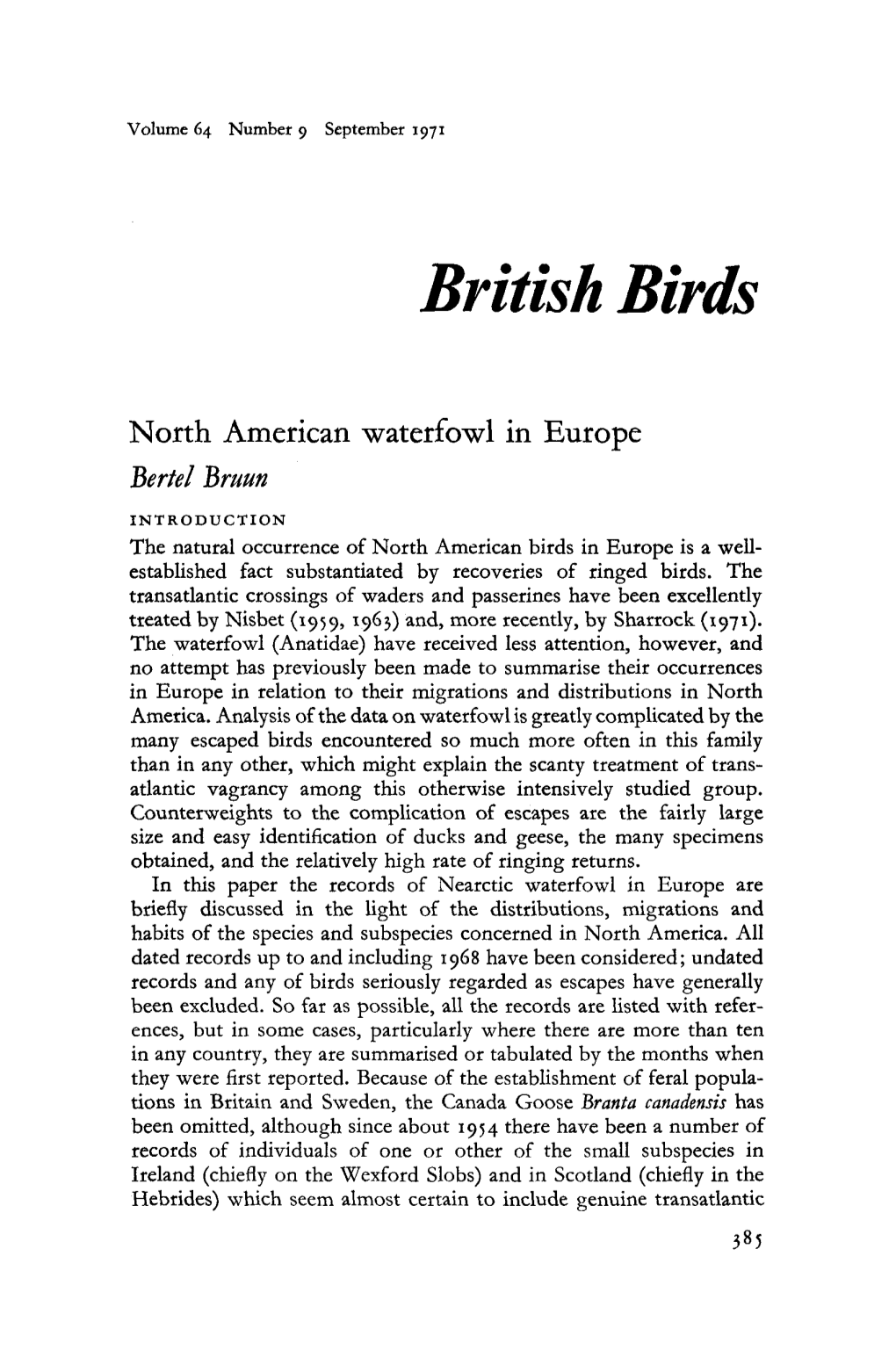 British Birds