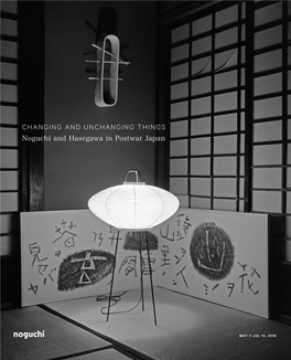 Exhibition Brochure, Changing and Unchanging Things at the Noguchi