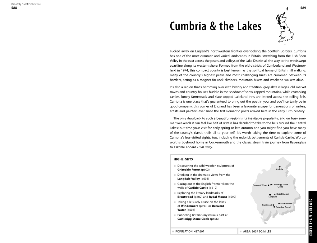Cumbria & the Lakes