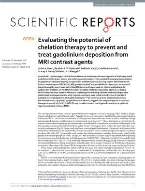 Evaluating the Potential of Chelation Therapy to Prevent and Treat