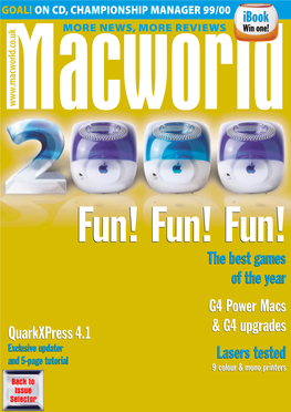 Macworld JANUARY 2000 Macworld JANUARY 2000 5 Contacts