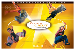 College Circuit 2002-2003