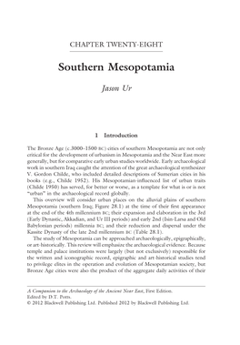 Southern Mesopotamia