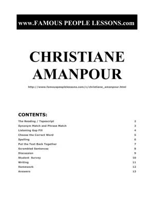 Christiane Amanpour