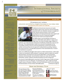 ISE Newsletter, Volume 3 Issue 2, with Photos