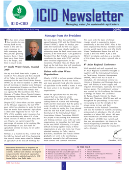 ICID Newsletter 2007 2.Pmd