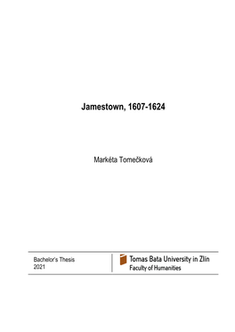 Jamestown, 1607-1624
