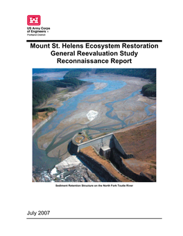 Mount St Helens Ecosystem Restoration