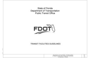 Public Transit Office Department of Transportation State of Florida