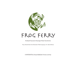 Frog Ferry Presentation