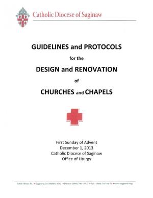 Design and Renovation Guidelines and Protocols