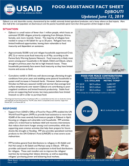 USAID Djibouti Fact Sheet