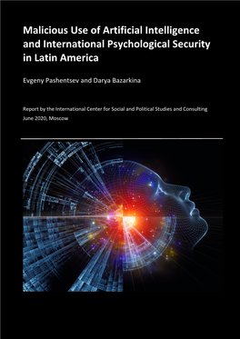 Malicious Use of Artificial Intelligence and International Psychological Security in Latin America