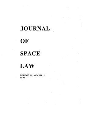 Of Space Law