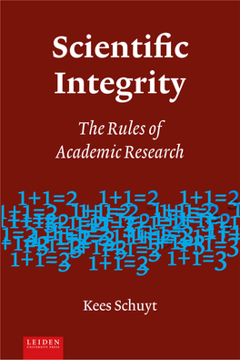 Scientific Integrity