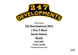 247 Development 2016 1 Pen Y Banc Seven Sisters Neath