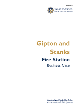 Gipton and Stanks Business Case