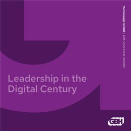 Leadership in the Digital Century