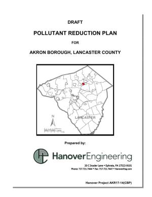 Pollutant Reduction Plan