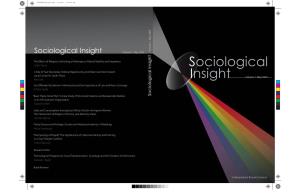 Insight Sociological