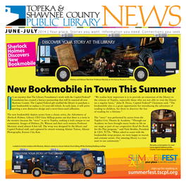 New Bookmobile in Town This Summer
