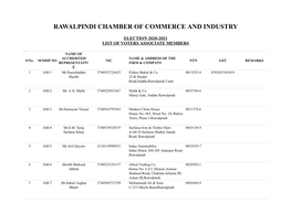 Rawalpindi Chamber of Commerce and Industry