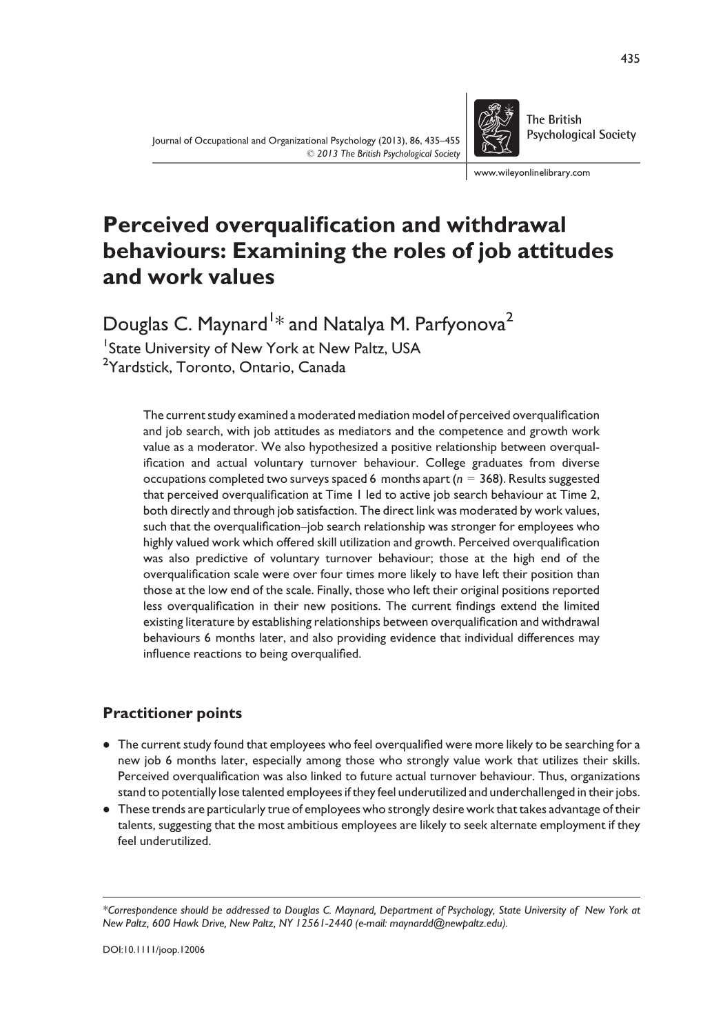 Examining the Roles of Job Attitudes and Work Values