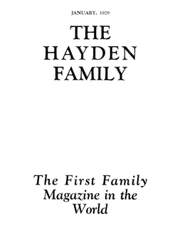 The Hayden Family