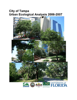 City of Tampa Urban Ecological Analysis 2006-2007