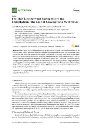 The Case of Lasiodiplodia Theobromae