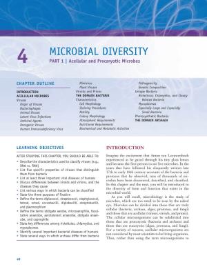 MICROBIAL DIVERSITY 4 PART 1 | Acellular and Procaryotic Microbes