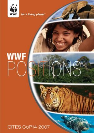 WWF Positions CITES COP14