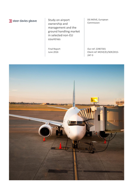Study on Airport Ownership and Management and the Ground Handling Market in Selected Non-European Union (EU) Countries