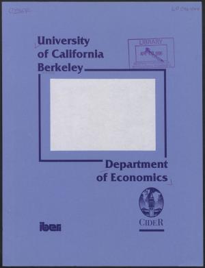Of California Berkeley Department
