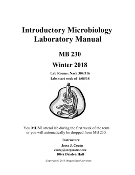 W2017 MB230 Lab Manual