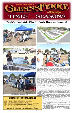 Tank's Eastside Skate Park Breaks Ground
