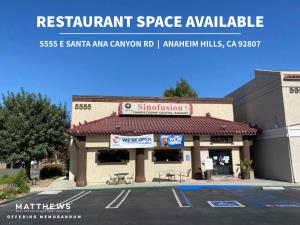 5555 E Santa Ana Canyon Rd, Anaheim Hills, CA 92807 (“Property”)