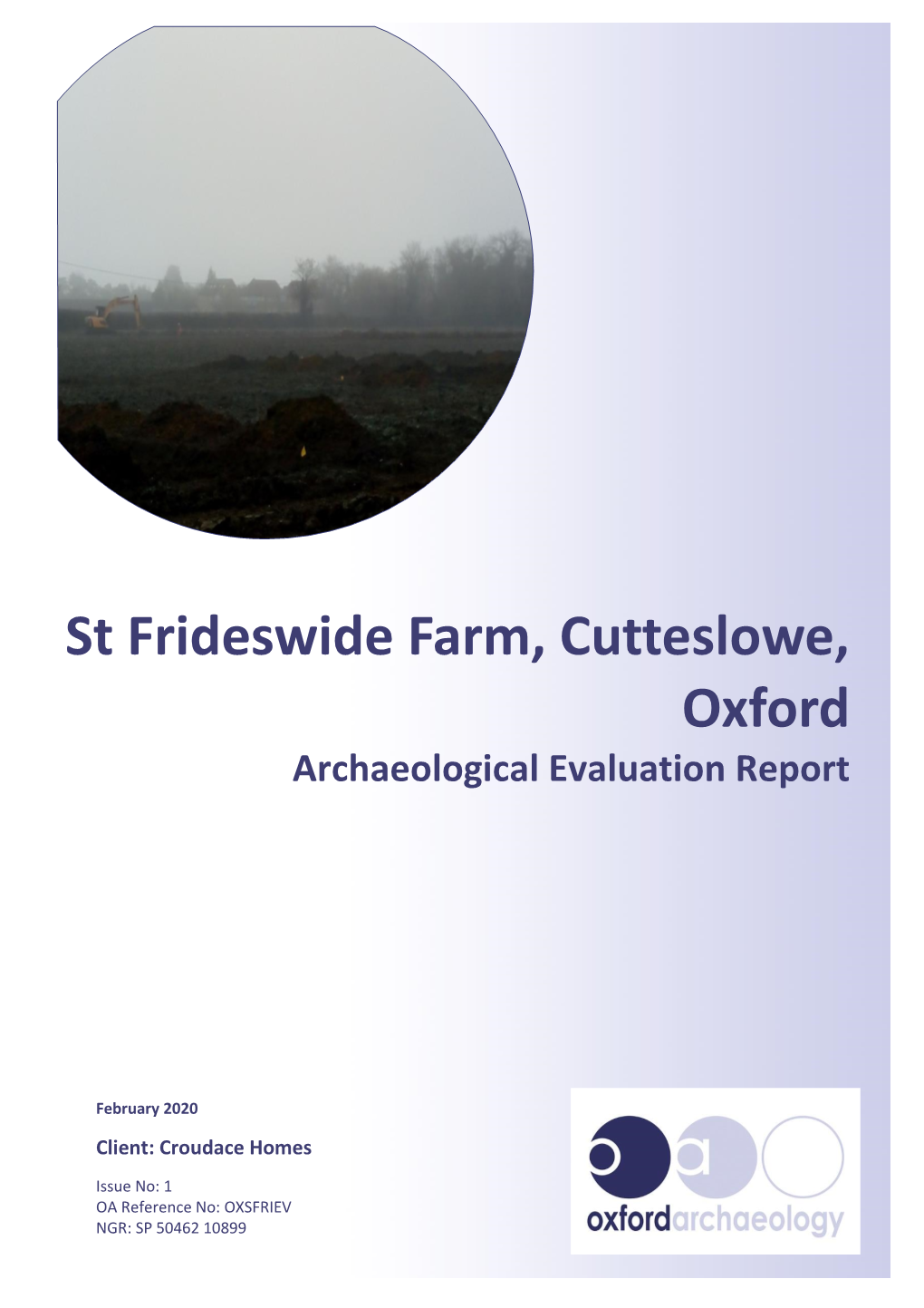 St Frideswide Farm, Cutteslowe, Oxford 1
