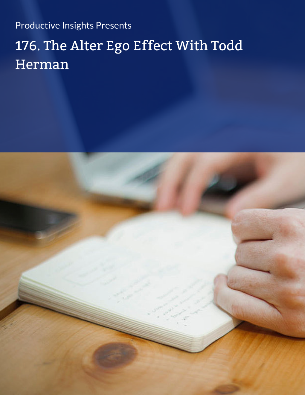 176. the Alter Ego Effect with Todd Herman 176