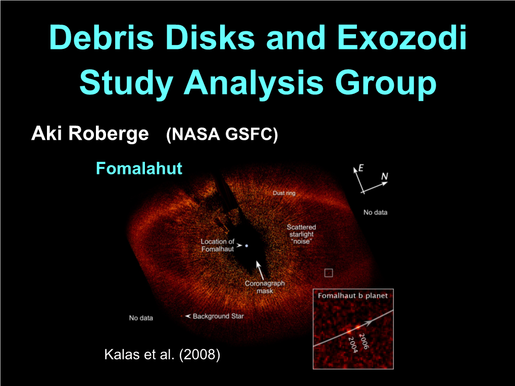 3. Debris Disks and Exozodiacal Dust by Roberge