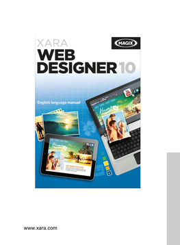 Xara Web Designer 10 9