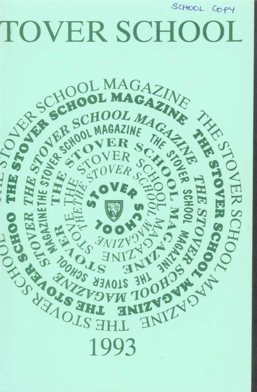 Stover School Magazine 1993